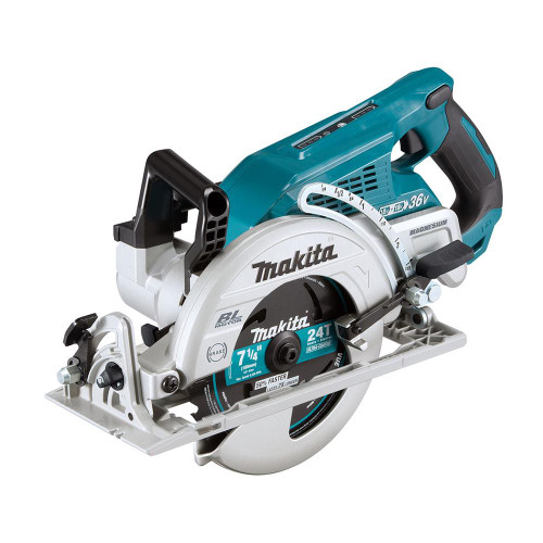 Makita DRS780Z 36V (Twin 18V) LXT 185mm Brushless Circular Saw - Body