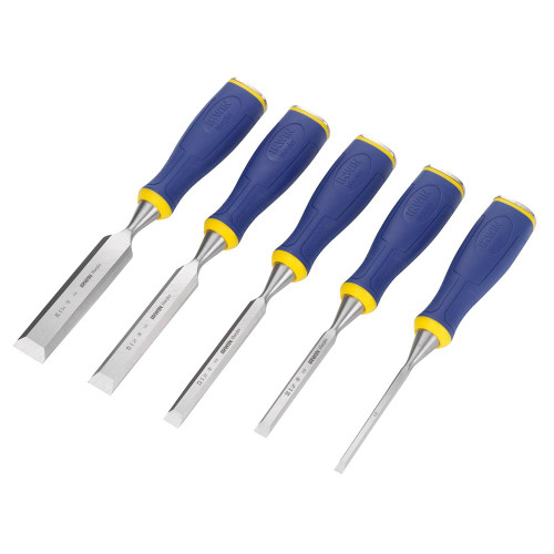 Irwin Marples MS500 5 Piece All-Purpose Chisels Set in Wallet