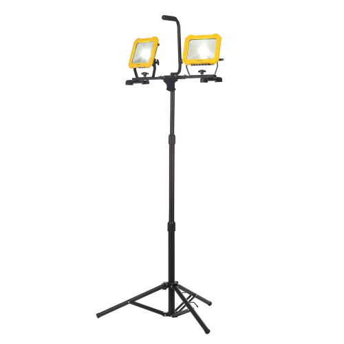 Stanley 240v Double Head LED Worklight & Tripod image