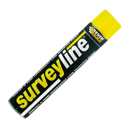Everbuild Surveyline Marking Paint (Yellow) 700ml