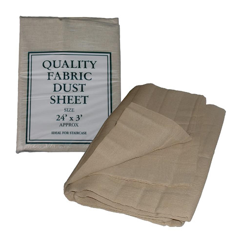 Twill Dust Sheet Package - 1x Standard & 1x Staircase Sheets image