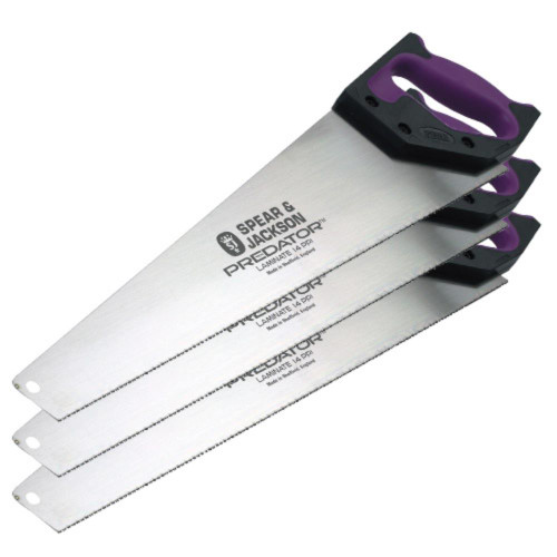 Spear & Jackson Predator Laminate 500mm/20'' Handsaw - Pack of 3 image