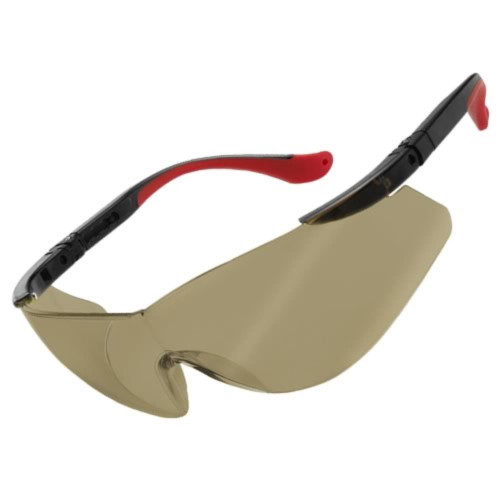 Univet Sun Lense Safety Glasses Red/Brown image