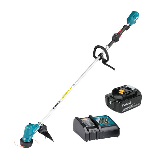 Makita DUR190LRT 18V LXT Brushless Line Trimmer with 1 x 5Ah