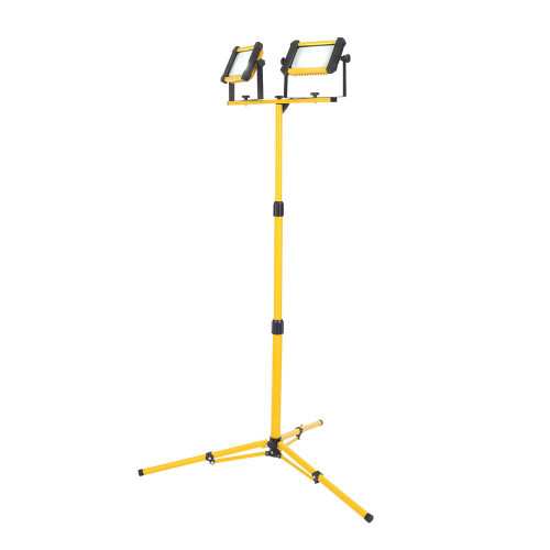 Stanley 240v Double Head Worklight & Tripod 2x20w image