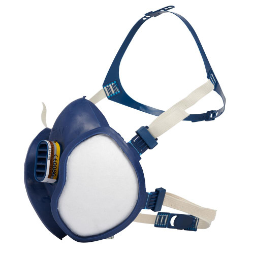 3M 4251 Maintenance Free Half Mask Organic Vapour/Particulate P2 image