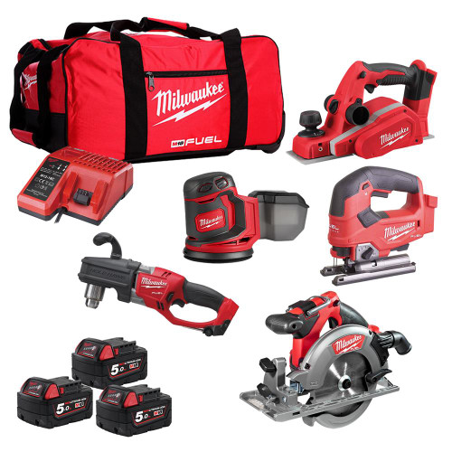 5 Piece Cordless Woodworkers Kit image