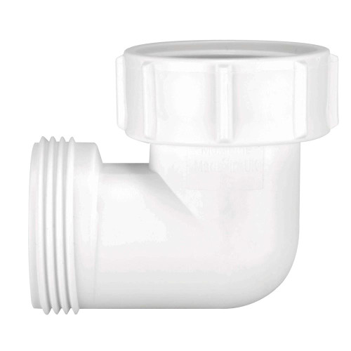 McAlpine 1 1/4'' 90° Bend x BSP Male Female Inlet Nut