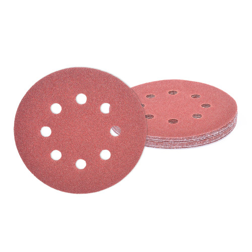 Vaunt Sanding Discs Hook & Loop 125mm 80 Grit - Pack of 10 image