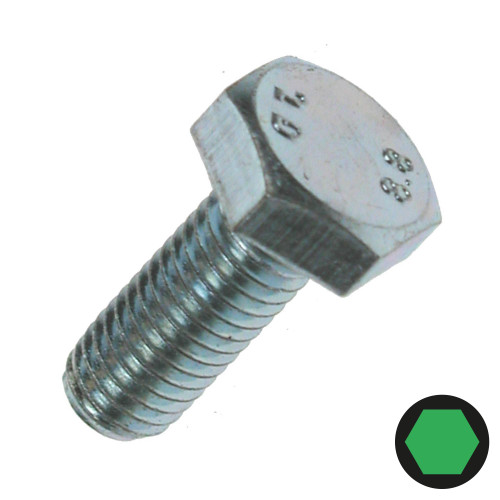 M8 x 40mm Hex Set Screw - Box of 200