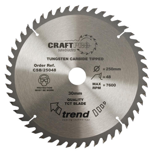 Trend CraftPro Saw Blade 300mm x 30mm 48T image