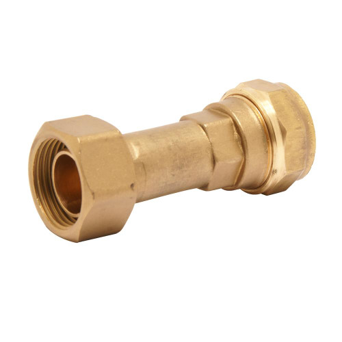 Mercia 15mm x 1/2" Straight Tap Connector - Pack of 10 image