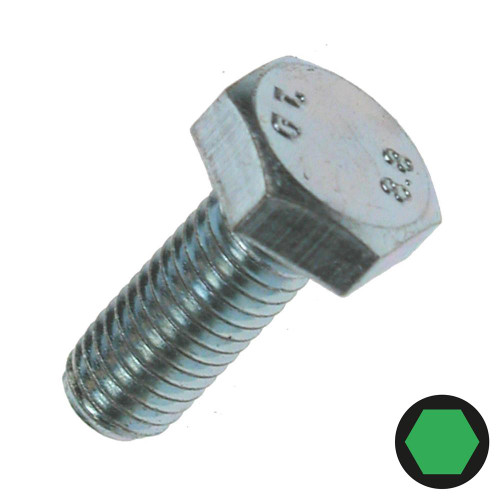 M10 x 70mm Hex Set Screw - Box of 100