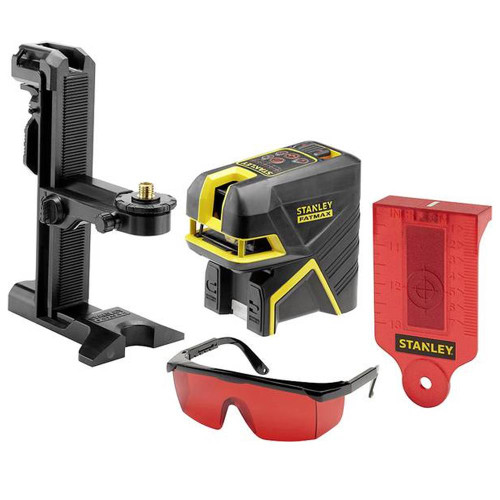 Stanley FMHT1-77415 SCR-P5 FatMax Cross & 5 Spot Laser - Red Beam image