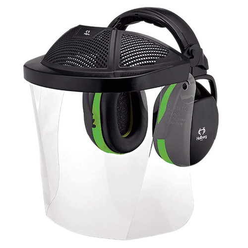 Hellberg PC Visor with Secure 1H Headband Ear Defenders Kit image