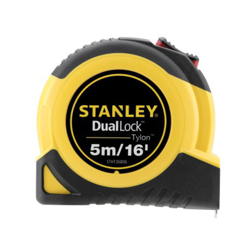 Stanley Tylon Duallock Tape Measure 5m/16ft image
