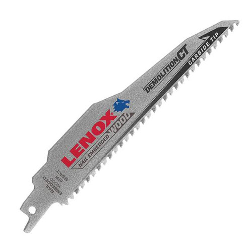 Lenox Carbide Tipped Demolition 6tpi Recip Blade 152mm image