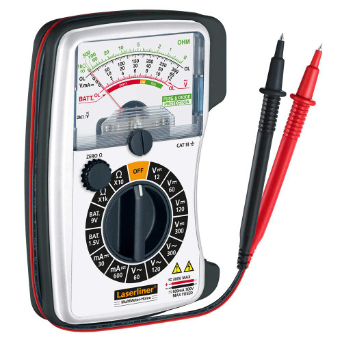 Laserliner 083.030A MultiMeter-Home Compact Analogue Multimeter