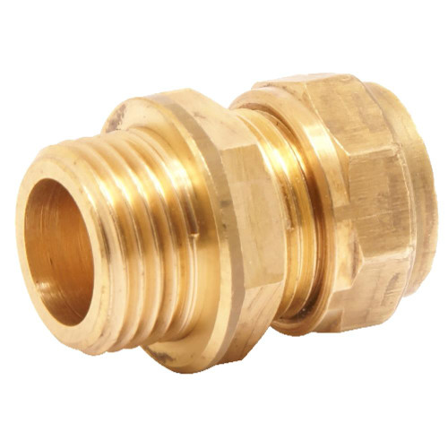 Pegler Mercia 15mm x 1/2'' Male Coupling Copper Compression Fitting