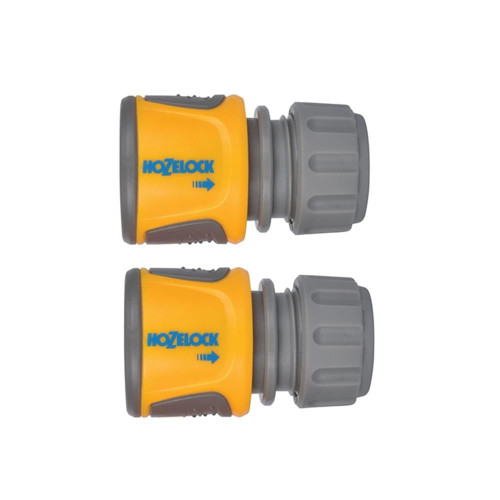 Hozelock 2070 Soft Touch Hose End Connector Pack of 2