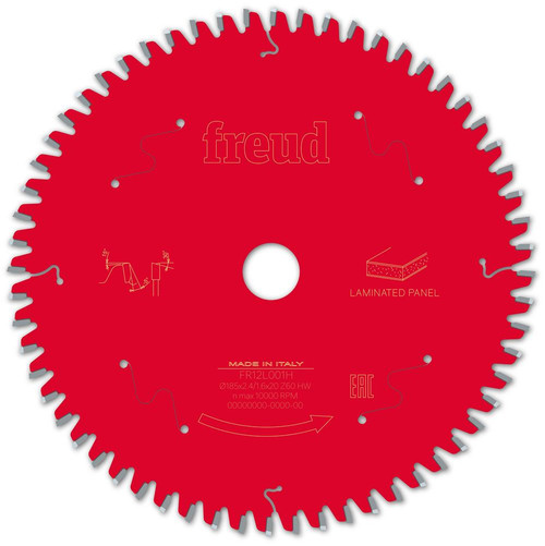 Freud Laminated Panel Saw Blade 185mm x 20mm 60T Corded image