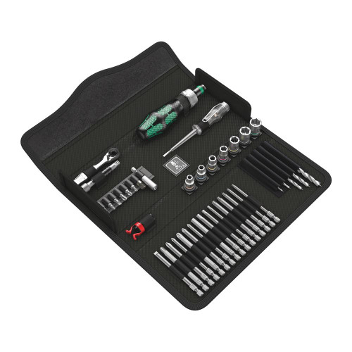 Wera Kraftform Kompakt H1 Tool Set Wood 41 Piece image