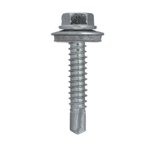 Rawlplug 5.5mm x 22mm Self Drilling Screws with Washer - Pack of 200 image