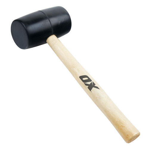 OX Trade 16oz (0.45kg) Black Rubber Mallet