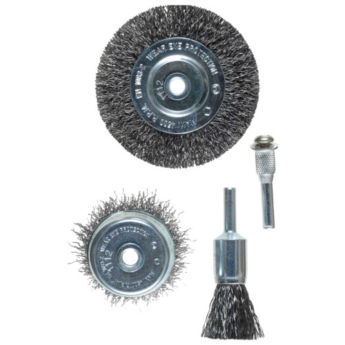 KWB Wire Brush 4 Piece Set image