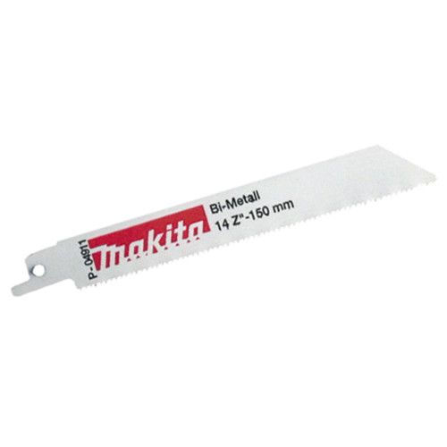 Makita Recip Blades (Steel,Alloys,Iron,Nails,Pallets 5 Pk) image