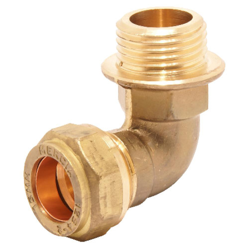 Pegler Mercia 15mm x 1/2'' Male Elbow Compression Fitting