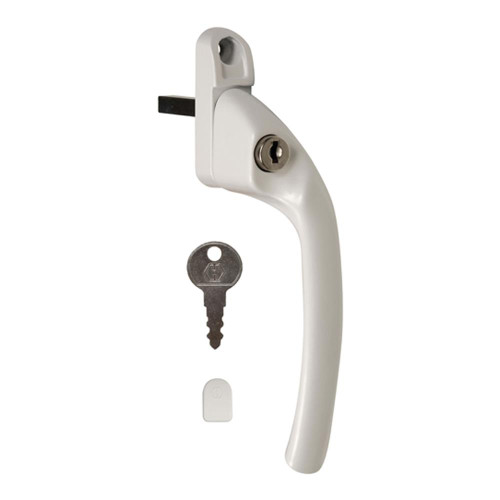 Hoppe Inline Tokyo Window Espagnolette Handle - White image