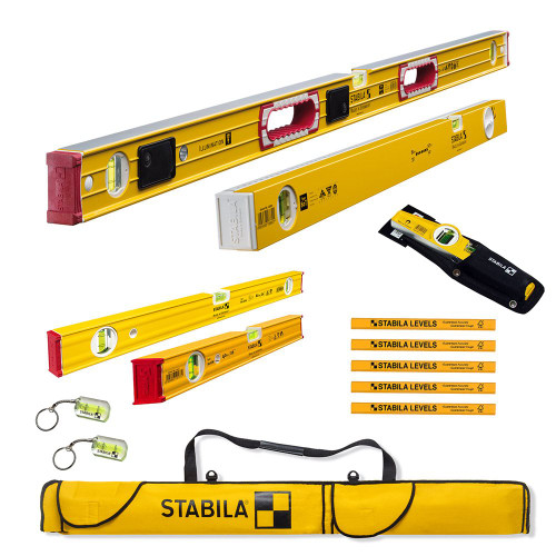 Stabila 15 Piece Level & Accessory Set image