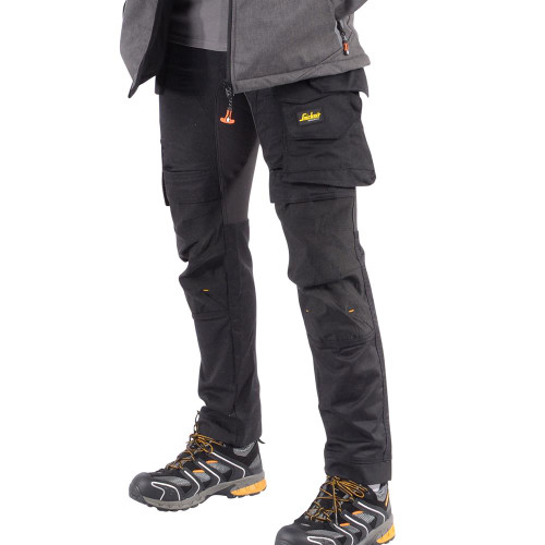 Snickers AllroundWork Stretch Trouser with Holster Pockets - Black image