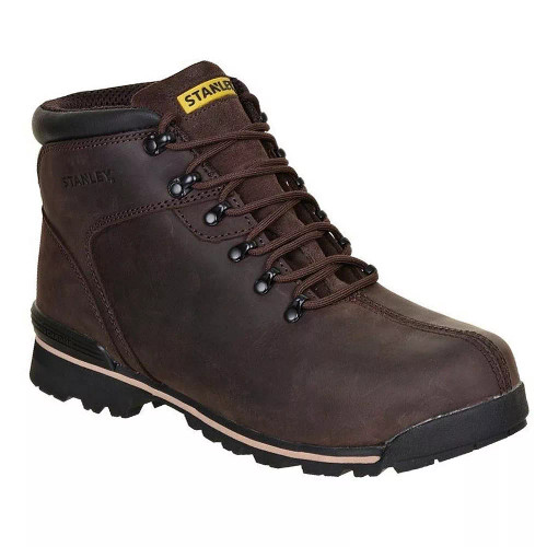 Stanley Boston Safety Boots - Brown image