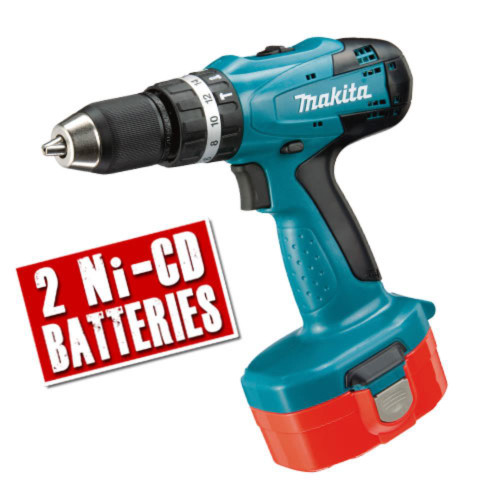 Makita 18v NiCD Cordless Hammer Drill Driver image