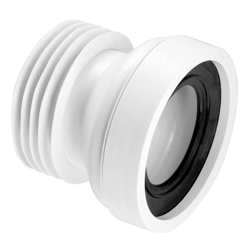 McAlpine 4''/110mm Straight Rigid WC Connector