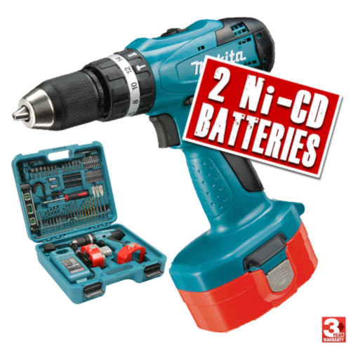 Makita 18v Cordless Hammer Drill/Driver Kit Box image