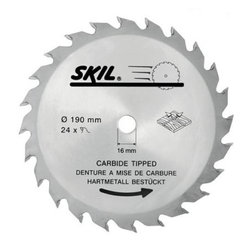 Skil Blade 190mm x 16mm 16 Tooth Curcular Saw Blade image