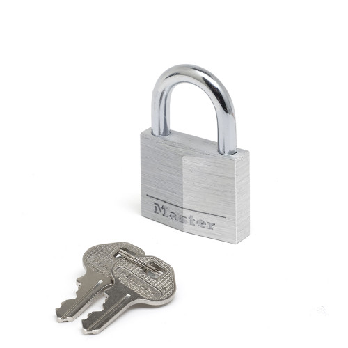 Master Lock 50mm Aluminium Padlock 25mm Shackle 7mm Diameter image