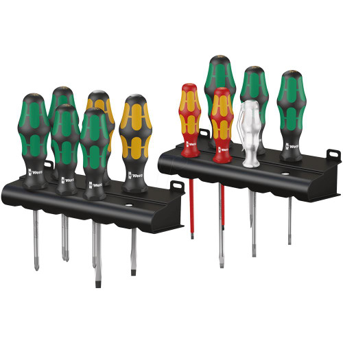 Wera Kraftform XXL 12 Piece Screwdriver Set PH/PZ/SL image