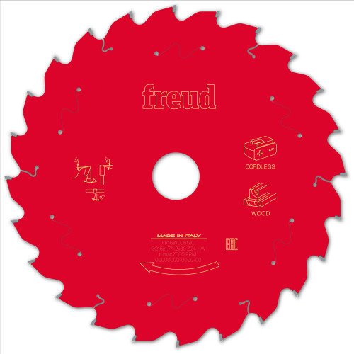 Freud Wood Mitre Saw Blade 216mm x 30mm 24T Cordless image