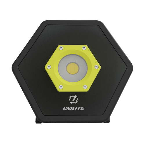 Unilite Compact 2500 lumen work light with 300 top torch & folding magnetic handle image