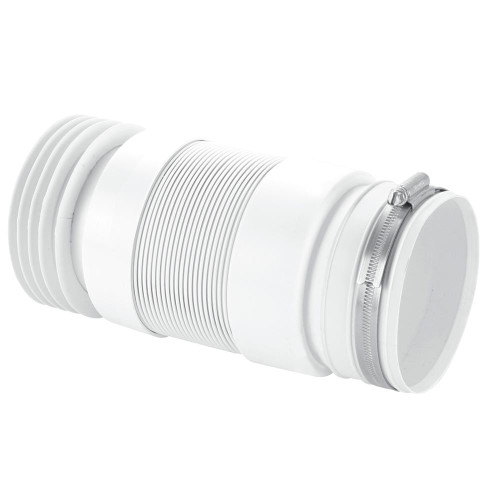 McAlpine 4''/110mm Flexible WC Connector for Back to Wall Pan