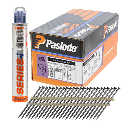 Paslode 50 x 2.8mm 34° Plastic Strip Nail Screw - Box of 1100 image