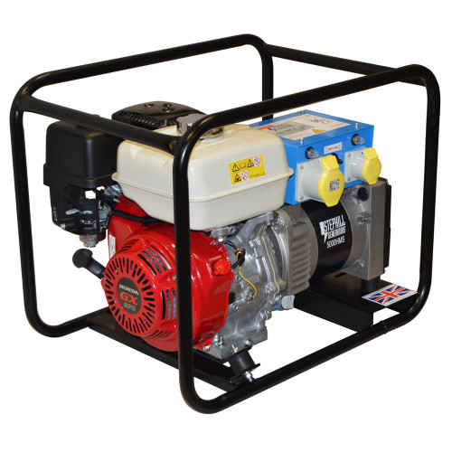 Stephill 5000HMS Honda Hiremax Generator - 5.0Kva/4.0Kw