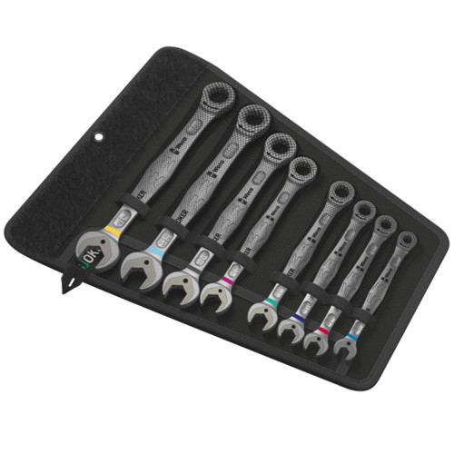 Wera Joker Switch Wrench Ratchet Combi AF 8 Piece Set image