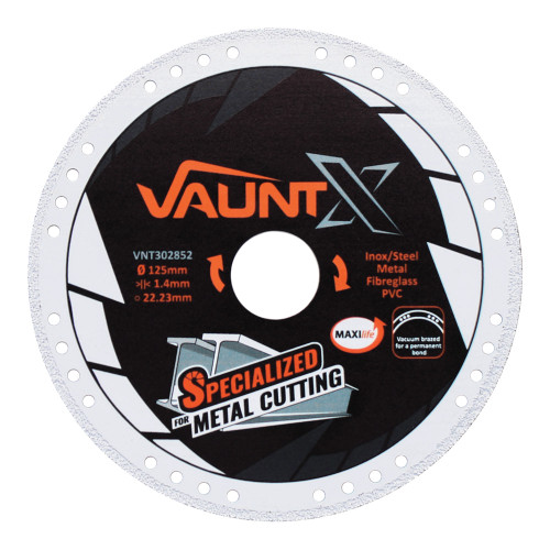 Vaunt X Diamond Specialist Metal Cutting Blade 125mm image