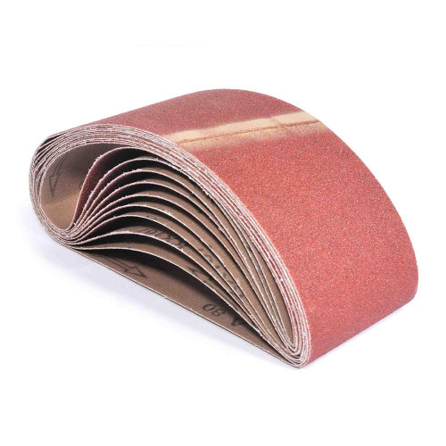 Vaunt Sanding Belts 610mm x 100mm 100 Grit - Pack of 10 image