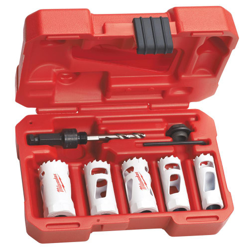 Milwaukee 7 Piece Hole Saw Set image